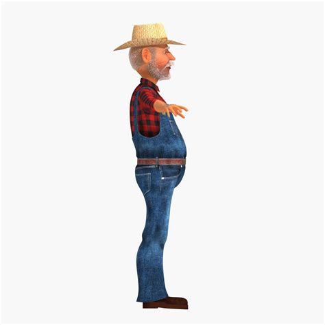 Farmer 3D Model $50 - .max - Free3D