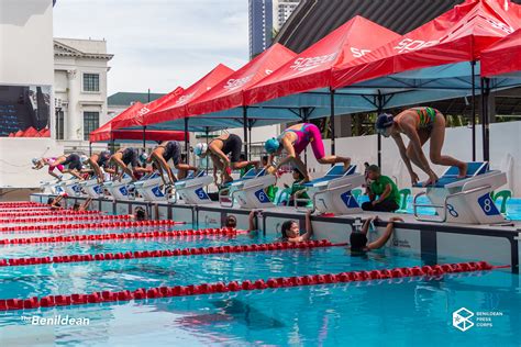 Benilde hosts swimming championships, bags four medals on first day