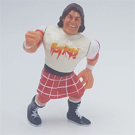 ROWDY RODDY PIPER Series 2 WWF Wrestler Action Figure (1991) Hasbro ...