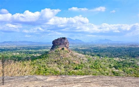 Sigiriya Rock Fortress Stock Photo | Adobe Stock