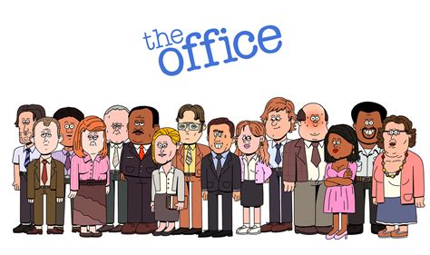 The Office Animated Show | Images :: Behance