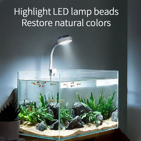 Yee Pet Products Aquarium Light Fish Tank Lamp LED Aquarium Light ...