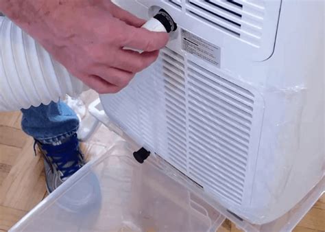 Why Portable AC Fills with Water Quickly and (What to do)