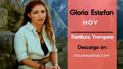 Cover Trompeta "Hoy" de Gloria Estefan - Toca Melodías