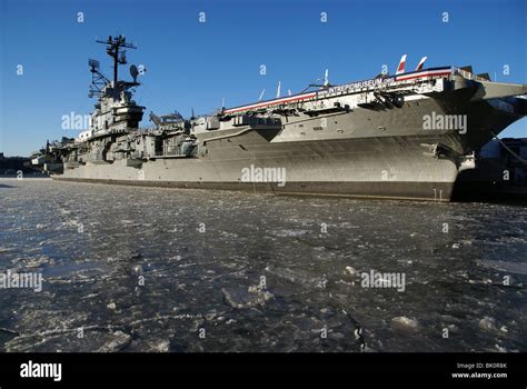 Intrepid museum, aircraft carrier USS Intrepid in New York Stock Photo ...