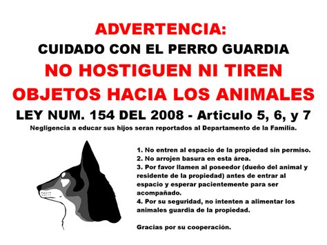 Warning Sign - Guard Dog for Puerto Rico by Nakumah on DeviantArt