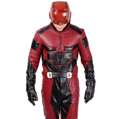 Daredevil Outfits Black PU Costume for Daredevil Cosplay - Best By Xcoser