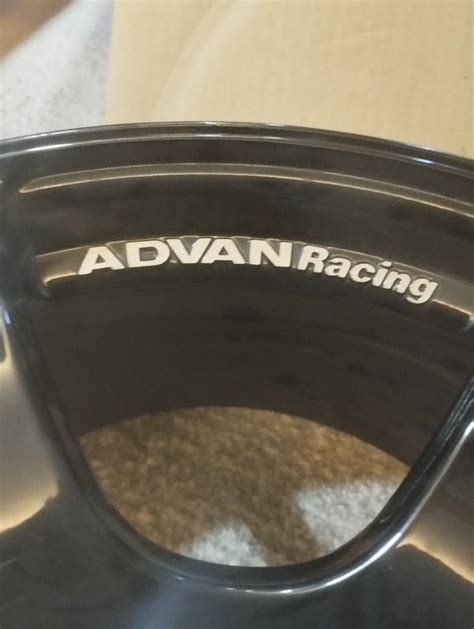 Original Advan racing 17" rims, Car Accessories, Tyres & Rims on Carousell