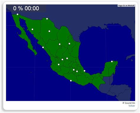 Interactive Map of Mexico Mexico: Cities. Seterra - Mapas Interactivos