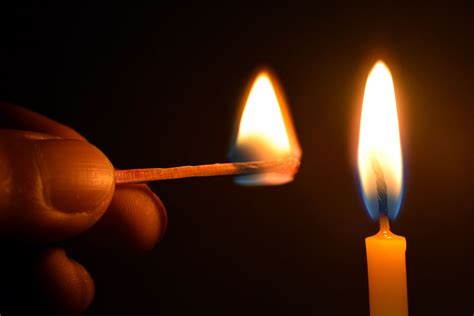 Is Burning A Candle A Chemical Reaction