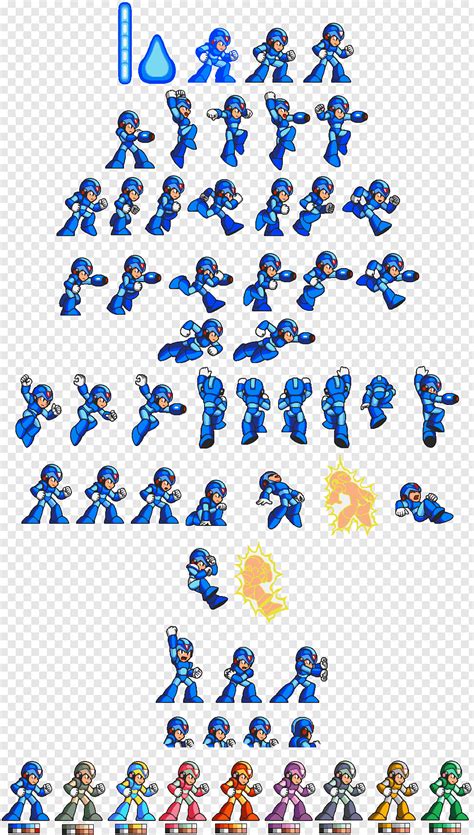 Megaman illustration, Mega Man X Sprite ... | Pixel art characters, Pixel art tutorial, Pixel art