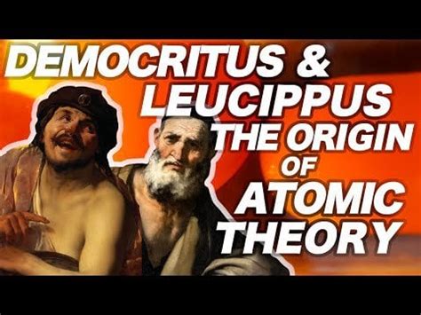 Democritus and Leucippus: The Ancient Atomists : r/philosophy