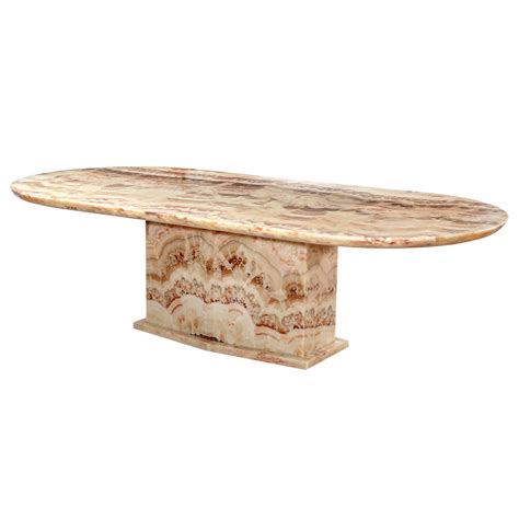 Natural Marble Dining Table - Crownlivin