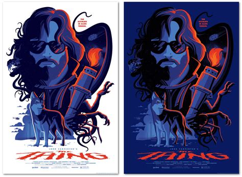 The Blot Says...: John Carpenter’s The Thing Screen Print by Tom Whalen ...