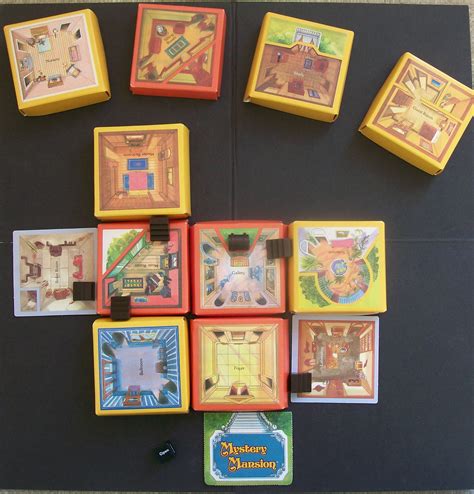 Vintage Board Game of Mystery Mansion - All About Fun and Games