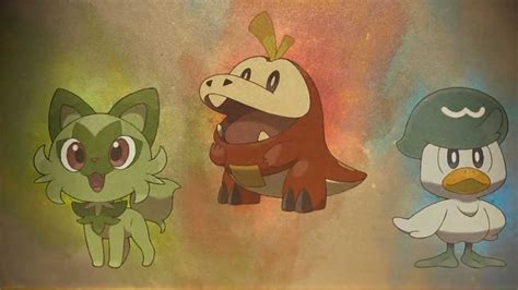 The starter evolutions' shiny colors have leaked for Pokémon Scarlet and Violet, and they might ...