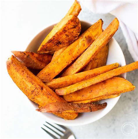 Healthy Baked Sweet Potato Fries - Marisa Moore Nutrition