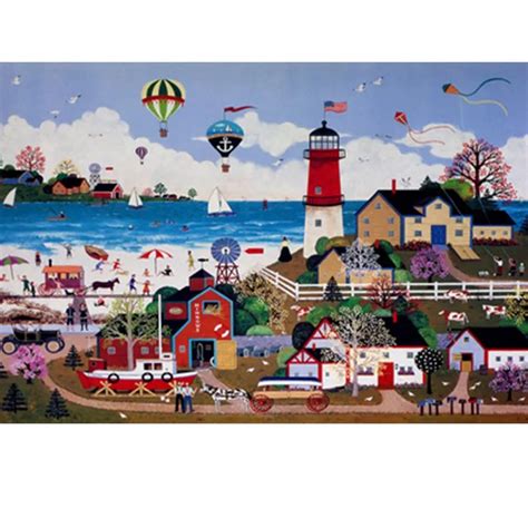 Aliexpress.com : Buy Adult 1000 Pieces Happiness Lighthouse landscape Puzzle Children ...