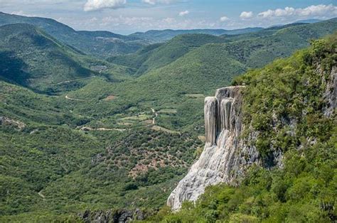 The Petrified Waterfalls and Infinity Pools of Hierve el Agua, Mexico