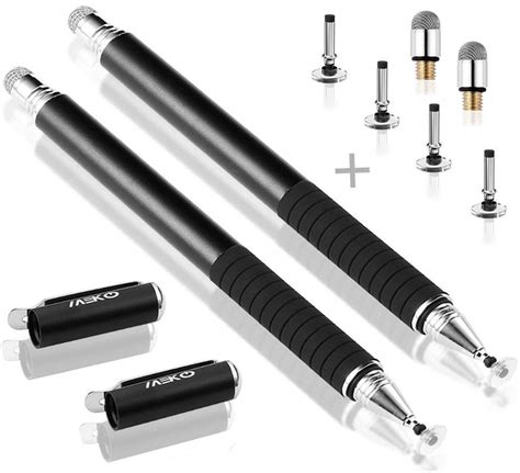 Buy MEKO Universal Stylus,[2 in 1 Precision Series] Disc Stylus Touch Screen Pens for All ...