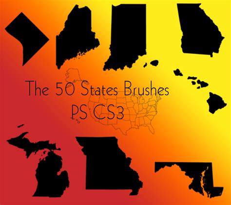 US States Brushes by ADaniel7508 on DeviantArt