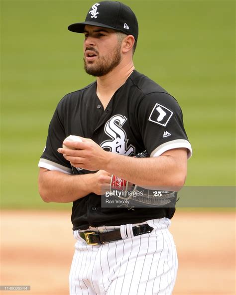 News Photo : Carlos Rodon of the Chicago White Sox looks on... Chicago White Sox, White Sox ...