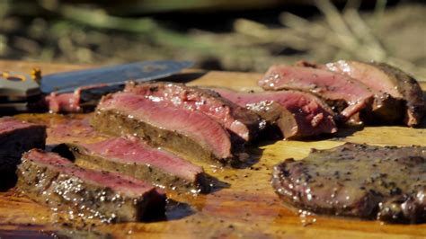 MeatEater Recipe: Seared Venison Heart with Whiskey Butter - YouTube