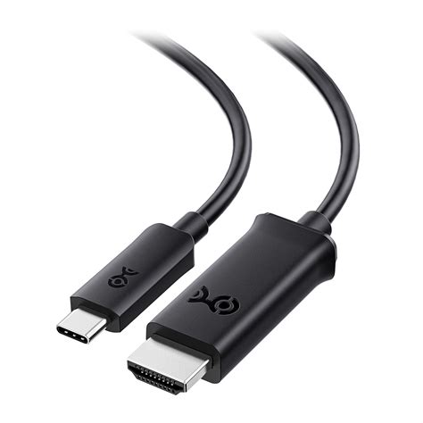 Buy Cable Matters USB C to HDMI Cable (USB-C to HDMI Cable) Supporting 4K 60Hz in Black 1.8m ...