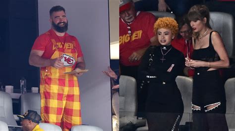 Taylor Swift Introduced Jason Kelce and Ice Spice at the Super Bowl ...