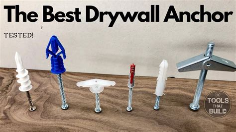 The Best Drywall Anchor Plug Inserts // Tested - YouTube