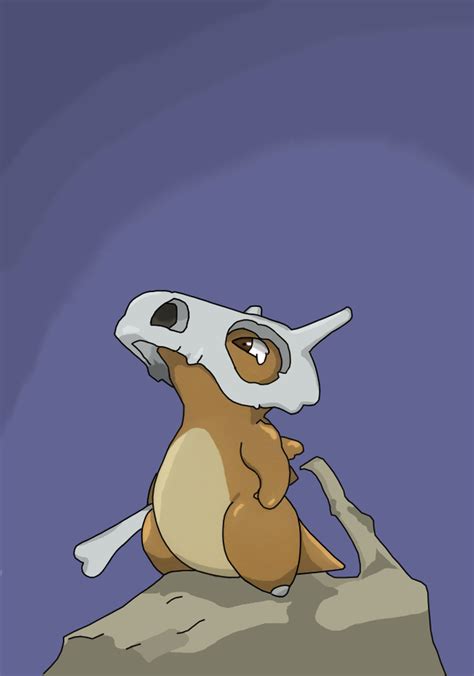 Cubone fan art tracing : pokemon