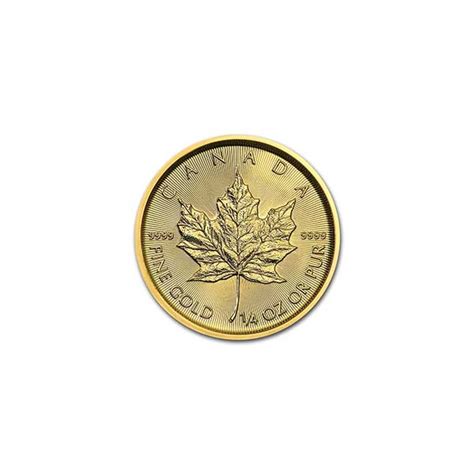 1/4 oz Gold Maple Leaf - First National Bullion