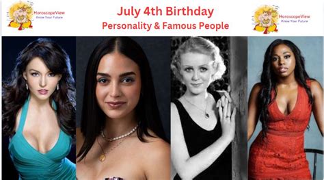 People Born On July 4 - Personality, Love and Money