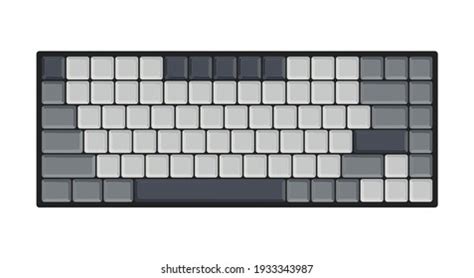 Mechanical Keyboard Computer Keyboard Keyboard Icon Stock Vector ...