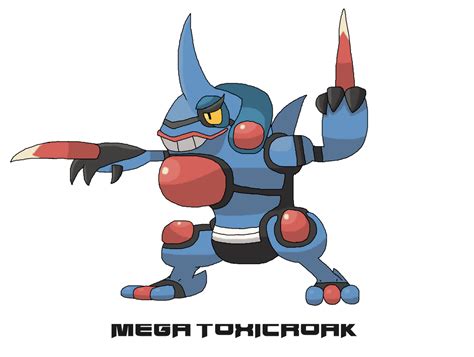 Mega Toxicroak (Toxicroak's Mega Evolution) by ericgl1996 on DeviantArt