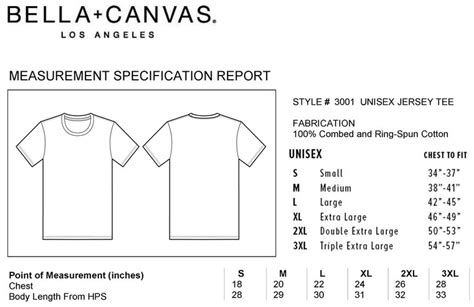 Size Chart – Tees n Tees x