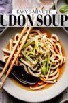 Udon Soup Recipe (Easy 5-Minute Udon Noodle Soup) - Platings + Pairings