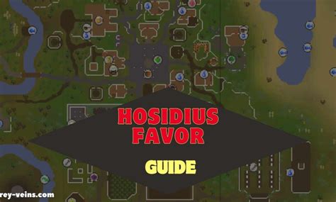 OSRS Hosidius Favor %100 Guide - Firey Veins