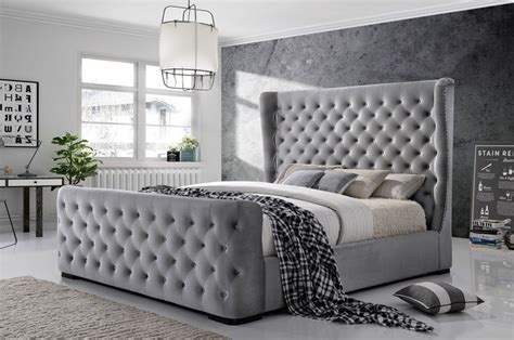 20+ Grey Tufted Headboard With Crystals – The Urban Decor