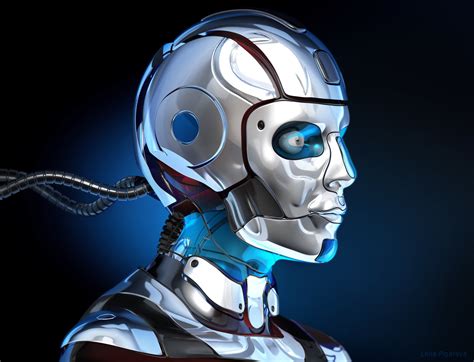 ArtStation - Humanoid Robot, Lena Pigareva
