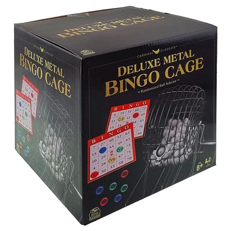 Deluxe Metal Cage Bingo - Mind Games