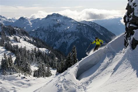 Alpine skiing Mont Olympia Saint Sauveur Quebec Canada