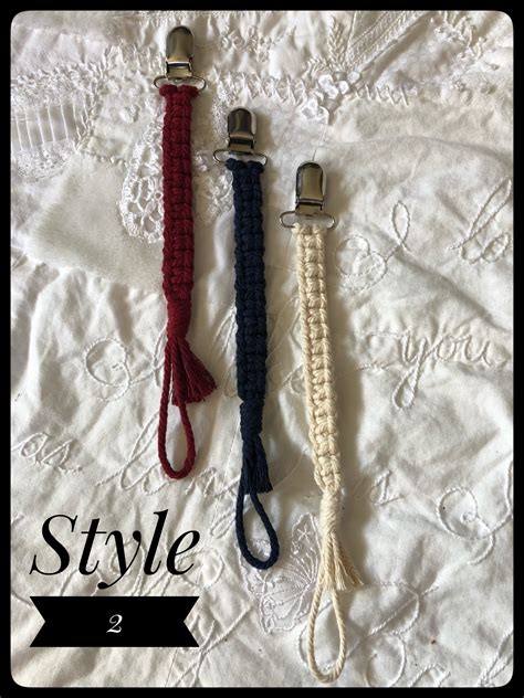 pacifier clips – The Village of Artisans