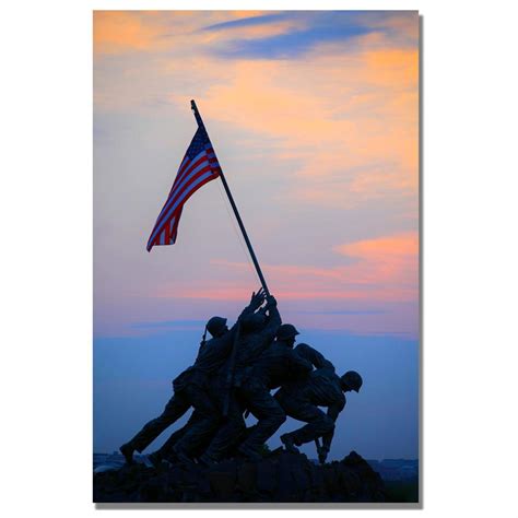 MCat "Pinnacle of Patriotism" Canvas Wall Art - 236050, Wall Art at Sportsman's Guide