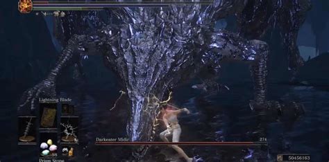 Dark Souls 3 - Darkeater Midir Taken On With A Broken Sword - GameSpace.com