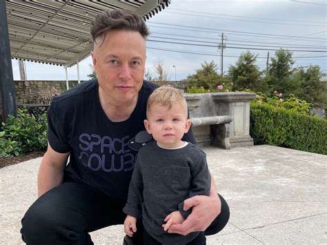 Elon Musk gave him and two-year-old son X AE A-XII…