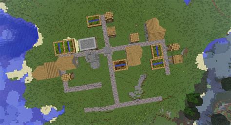 NPC Village Seed Minecraft Project