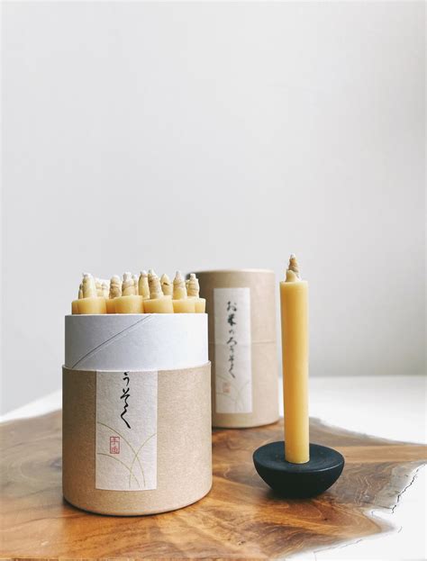 Japanese Rice Wax Candles | Daiyo – DEAR GOLDEN