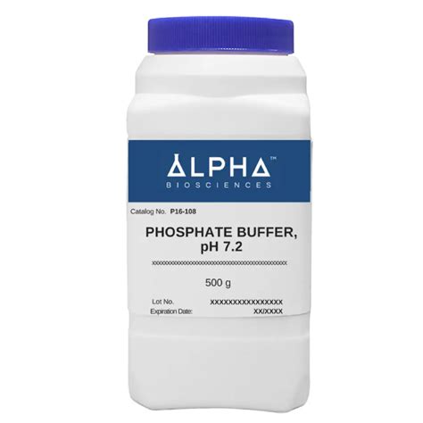 Phosphate Buffer, pH 7.2 Preparation of dilution blanks.