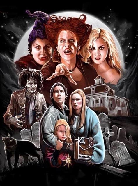 Hocus Pocus Diamond Painting | Best halloween movies, Classic horror ...